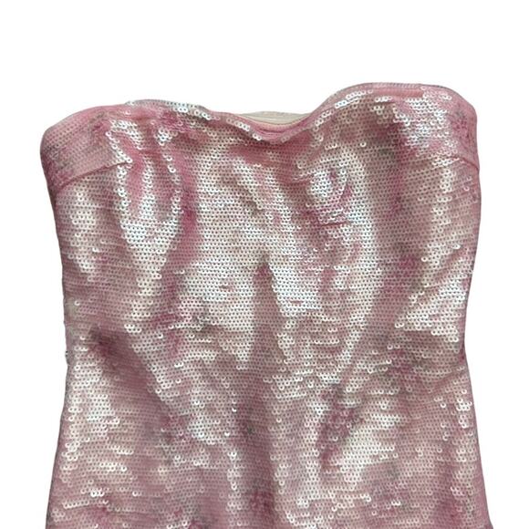 LoveShackFancy Stasia Sequin Dress in Pink, Size US 0 - Picture 5 of 9